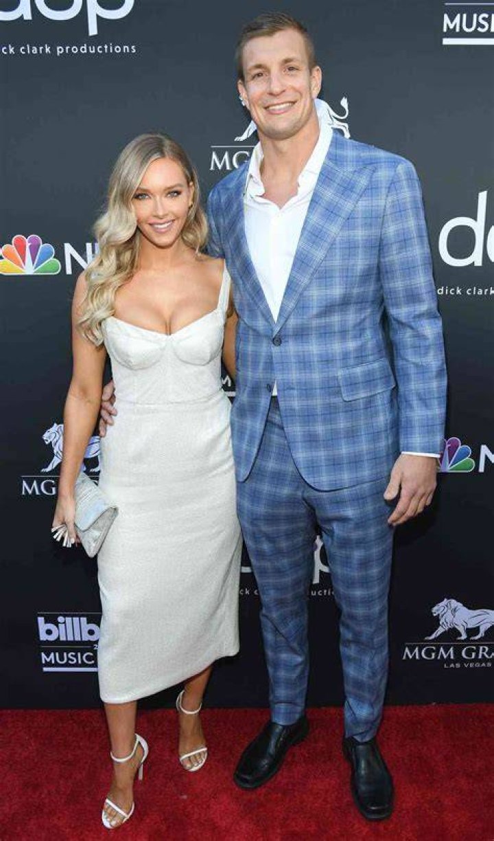 Rob Gronkowski and Camille Kostek 