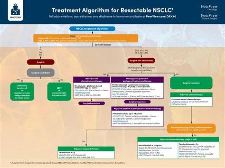 Treatment Decisions for Resectable Non&ndash;Small-Cell Lung Cancer: Balancing Less with More?